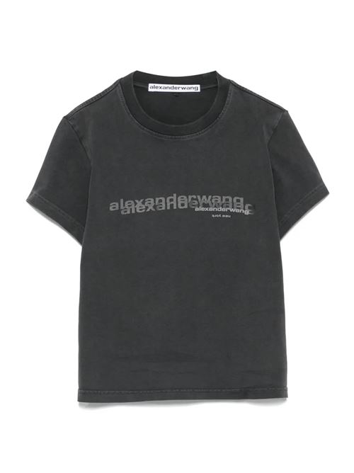T-shirt with logo ALEXANDER WANG | 1CC3251103011
